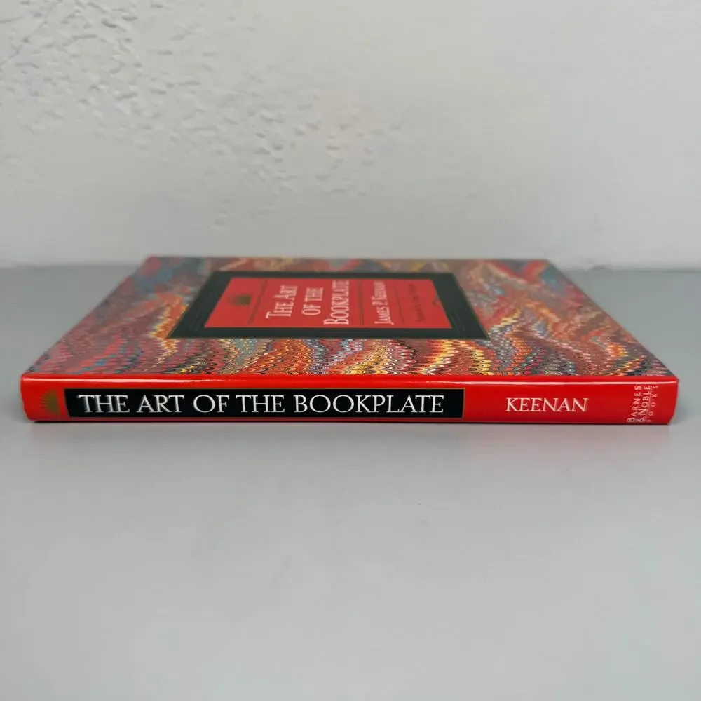The Art of the Bookplate James P. Keenan Hardcover Book 2003 First Printing